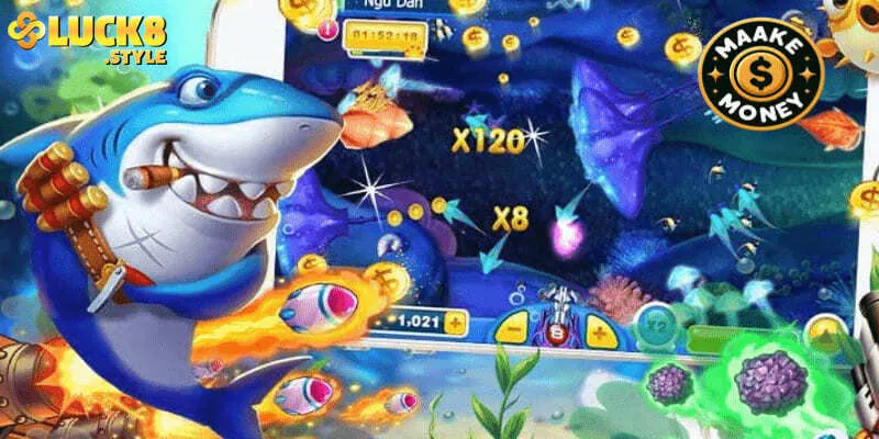 Giới thiệu chung về hoạt động chơi game bắn cá tại Luck8